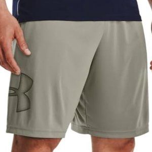 NWT Under Armour Men's UA Tech Graphic Shorts Grove Green